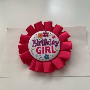 Birthday Girl pin